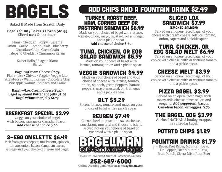 Bagelman - Greenville, NC