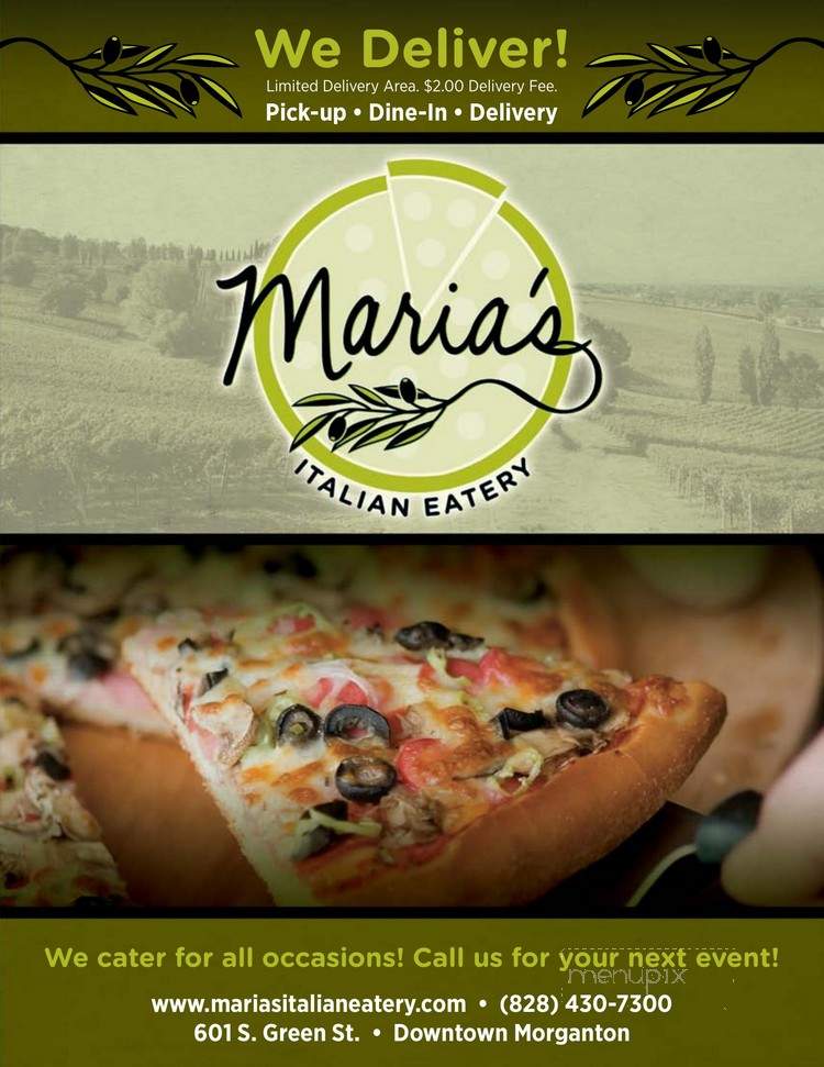 Maria's Italian Eatery - Morganton, NC