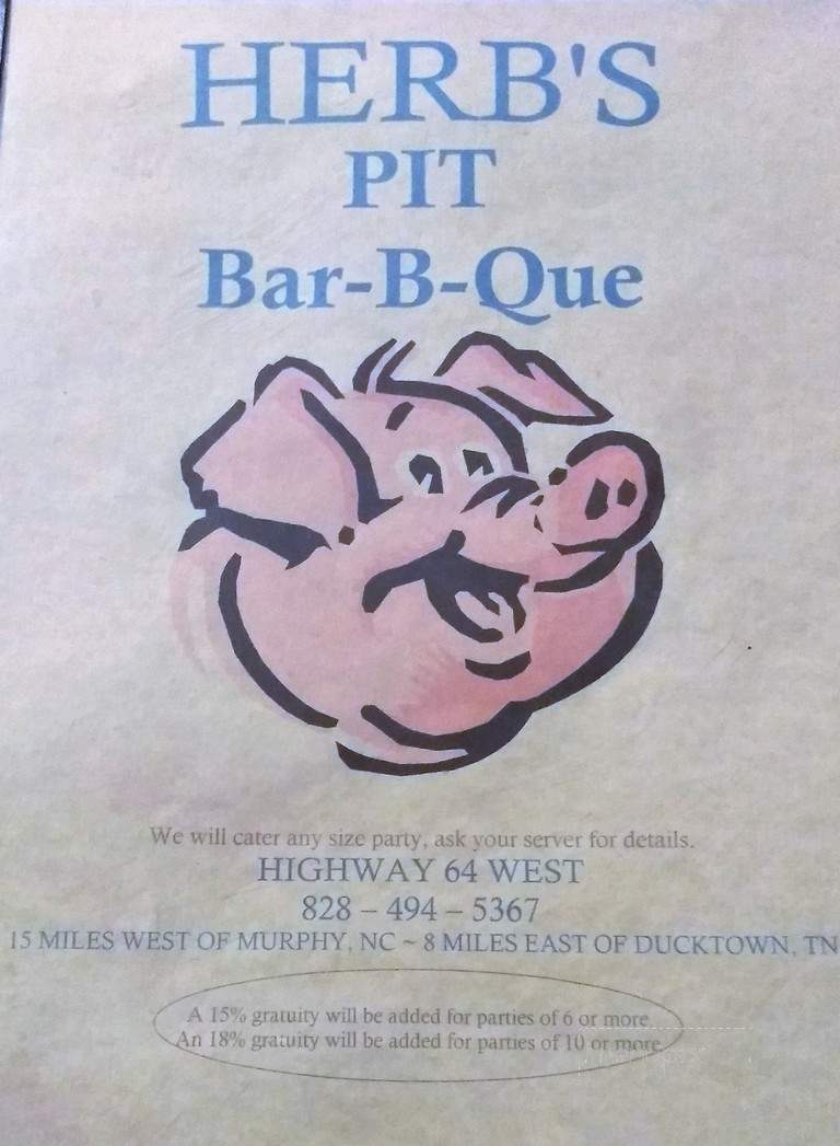 Herb's Pit Bar-B-Que - Murphy, NC