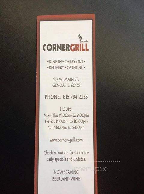 Corner Grill - Bolton, NC