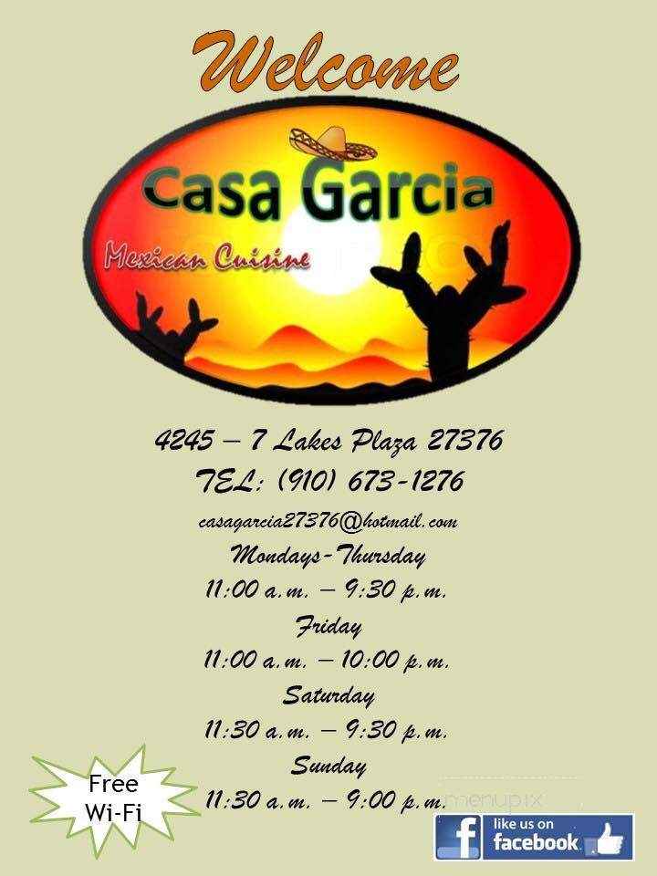 Casa Garcia - West End, NC