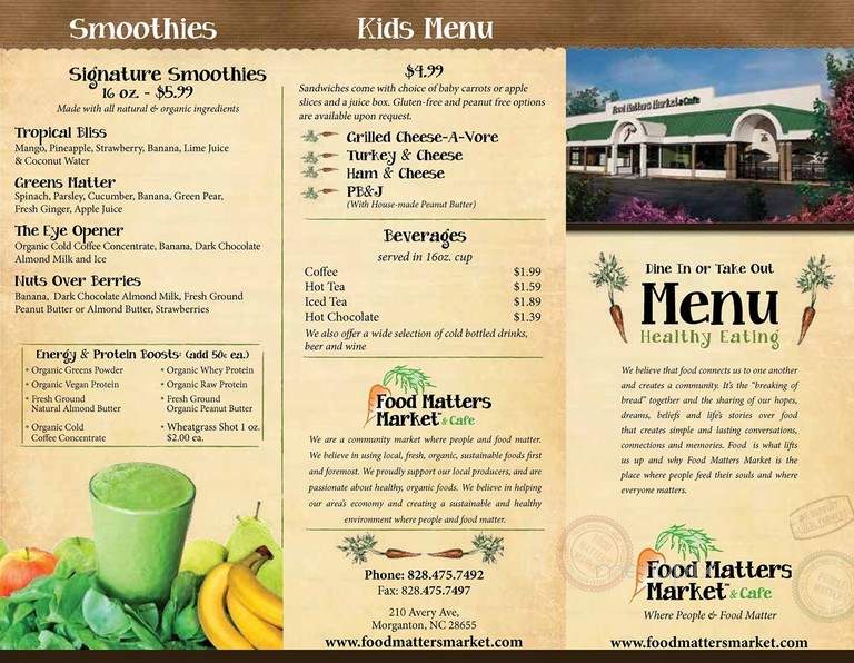 Food Matters Market & Cafe - Morganton, NC