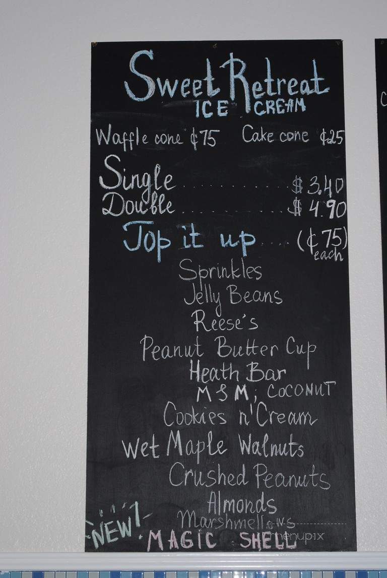 Sweet Retreat Ice Cream Bar - Nags Head, NC