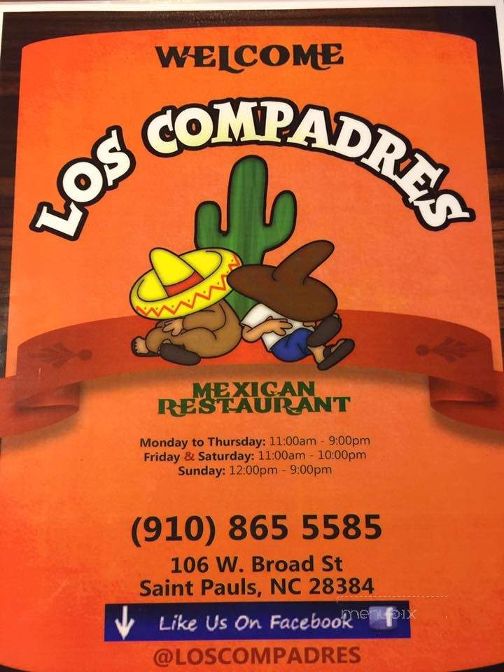 Los Comrades Pizza & Restaurant - Saint Pauls, NC