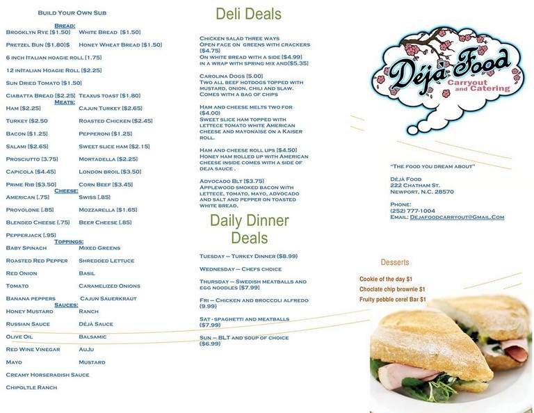 Deja Food - Newport, NC