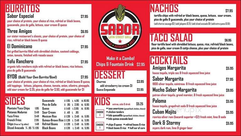 Sabor Latin Street Grill - Indian Trail, NC