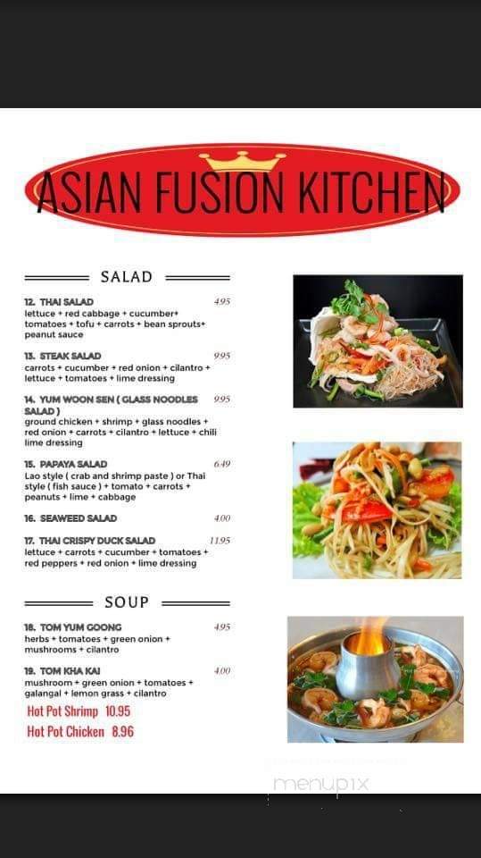 Asian Fusion Kitchen - Morganton, NC