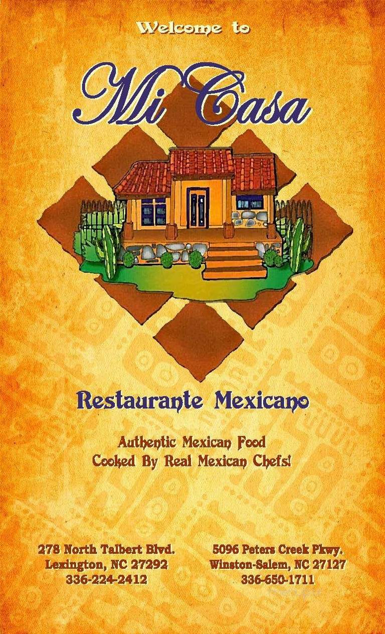 Mi Casa Restaurante Mexicano - Lexington, NC