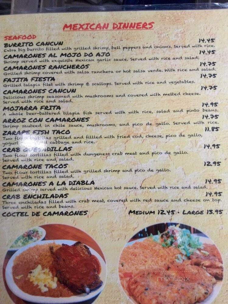 El Zarape Mexican Restaurant - Emerald Isle, NC