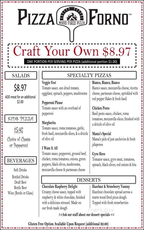 Pizza Forno - Swansboro, NC