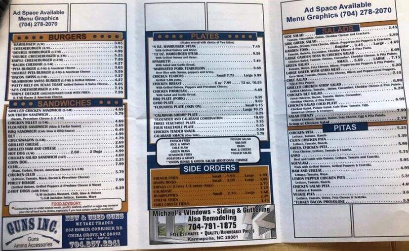 A J's Restaurant - Harrisburg, NC