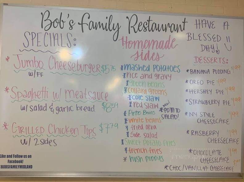 Bob's Restaurant - Midland, NC