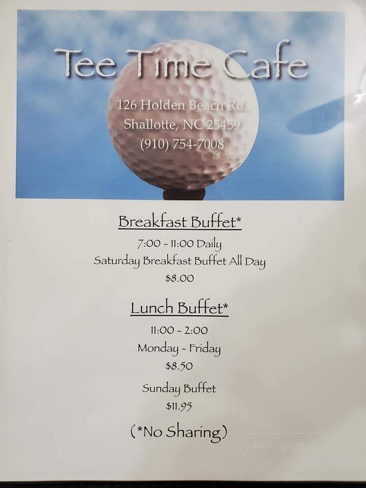 Tee Time Cafe - Shallotte, NC