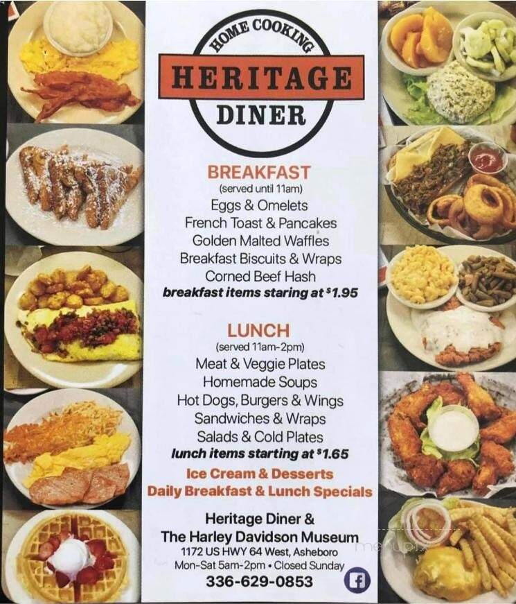 Heritage Diner - Asheboro, NC