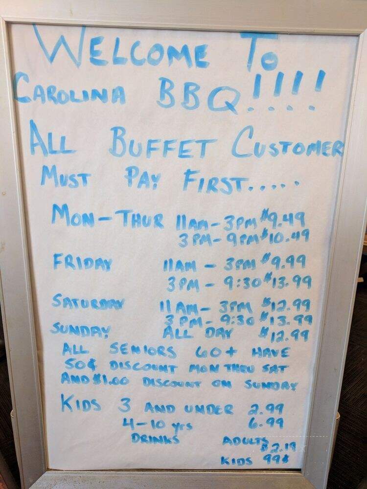 Carolina Chicken and BBQ - Emporia, VA