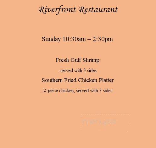 Riverfront Restaurant - Chilhowie, VA