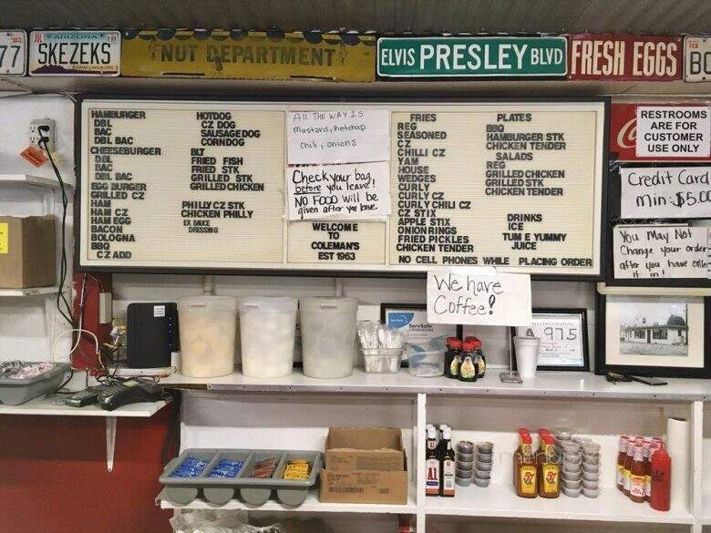 Coleman's Drive-In - Tabor City, NC