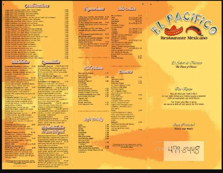 Pacifico Mexican Restaurant - Robbinsville, NC