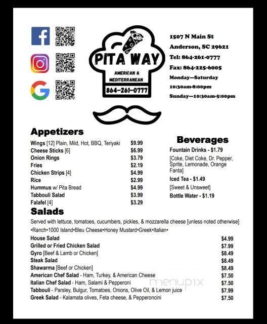 Pita Way - Anderson, SC