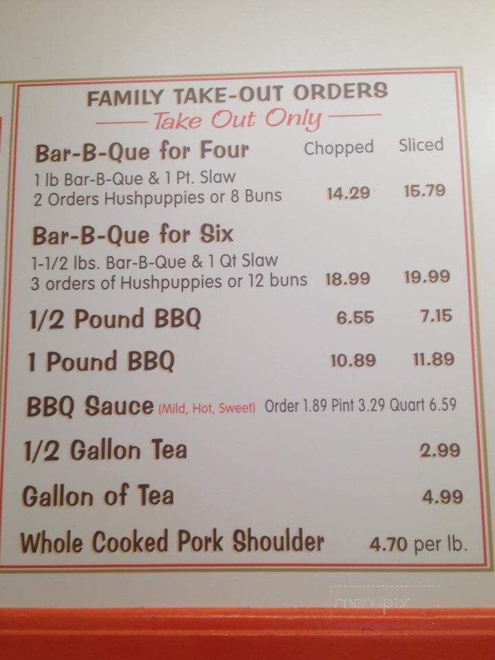 Henry James Bar B Que - Asheboro, NC