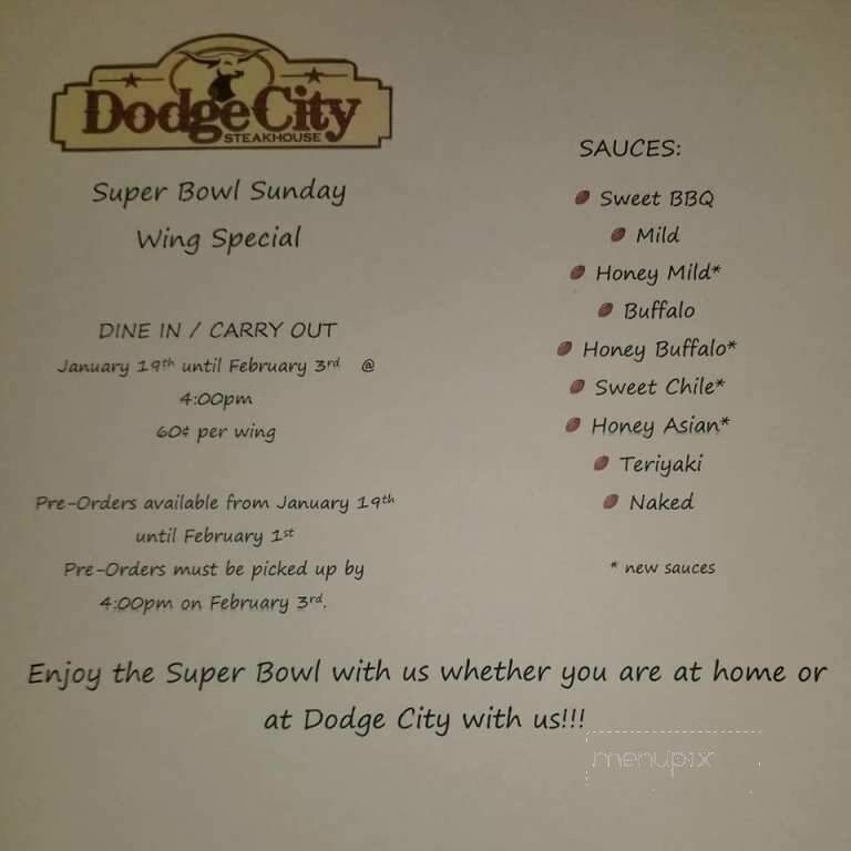 Dodge City Steakhouse - Wilkesboro, NC