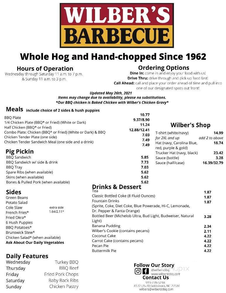 Wilber's Barbecue - Goldsboro, NC