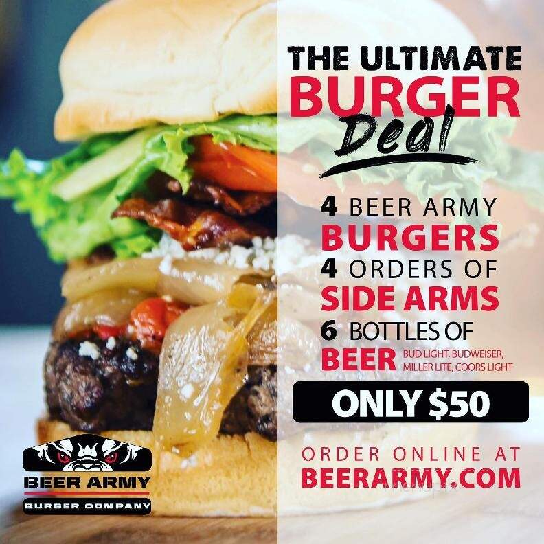 Beer Army Burger Company - New Bern, NC