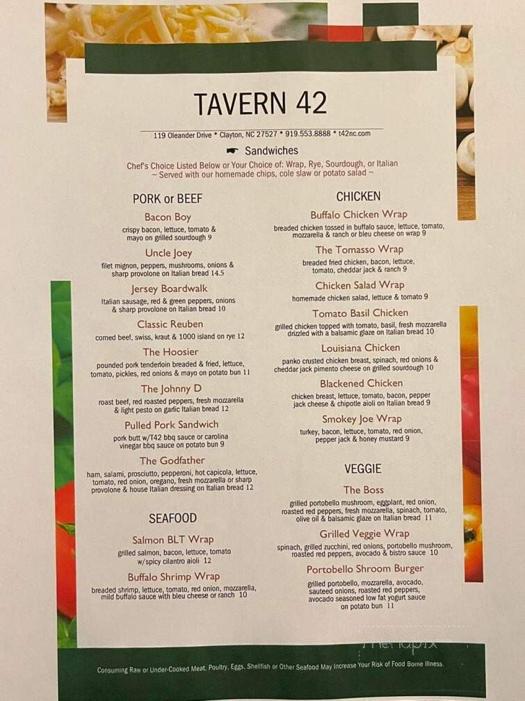 Tavern 42 - Clayton, NC