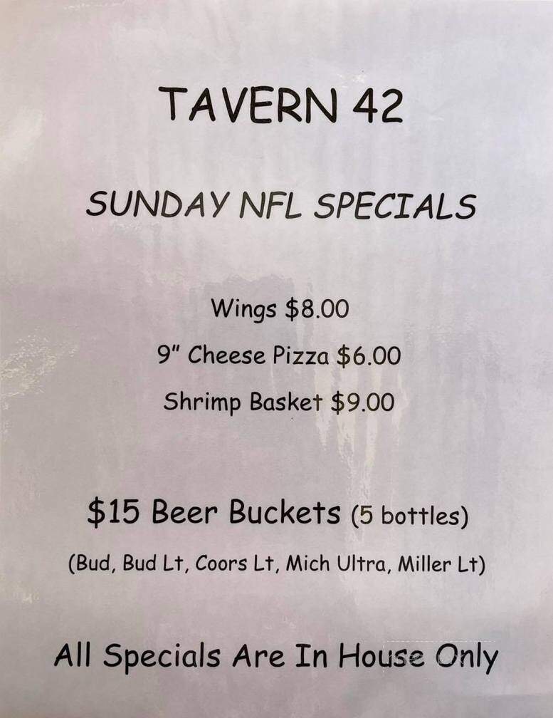 Tavern 42 - Clayton, NC