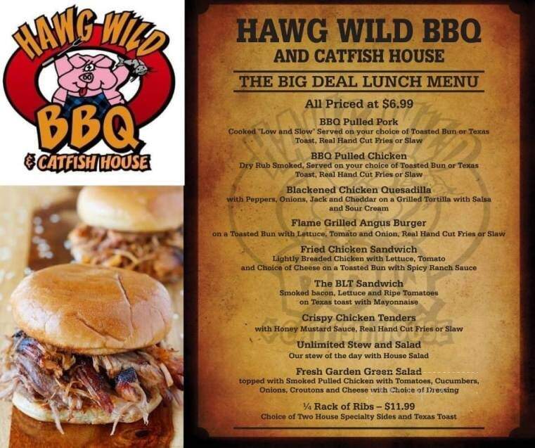 Hawg Wild BBQ & Catfish House - Hiawassee, GA