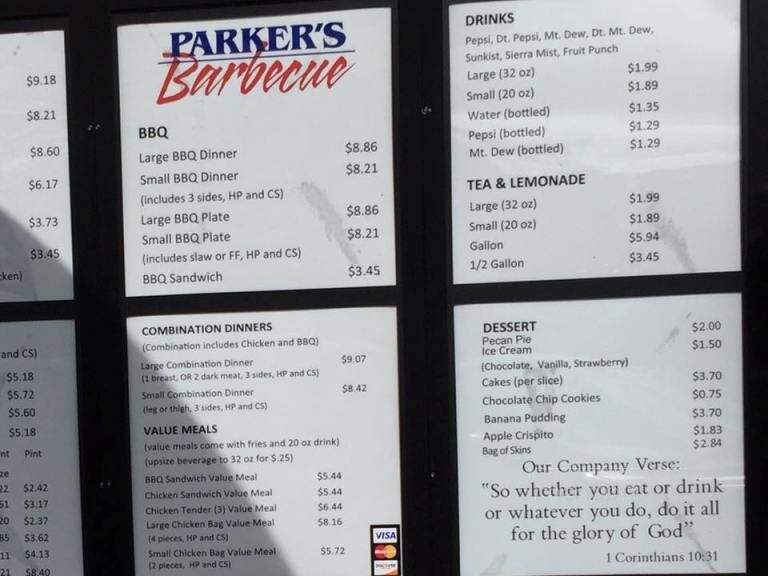 Parkers Barbecue Restaurant - Greenville, NC