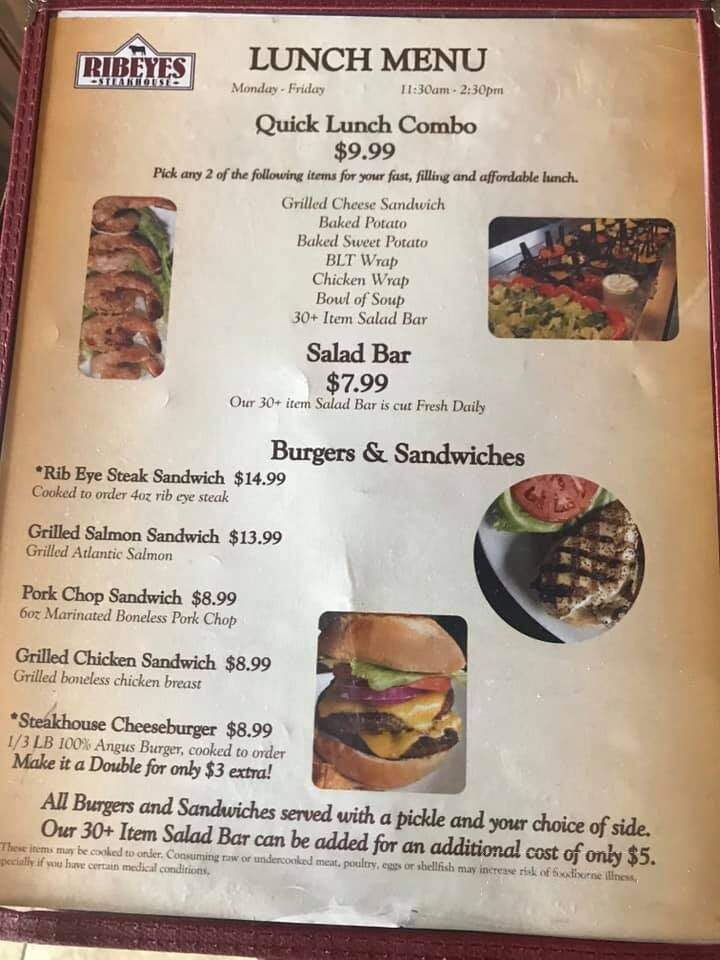 Ribeyes Steakhouse - Mount Olive, NC