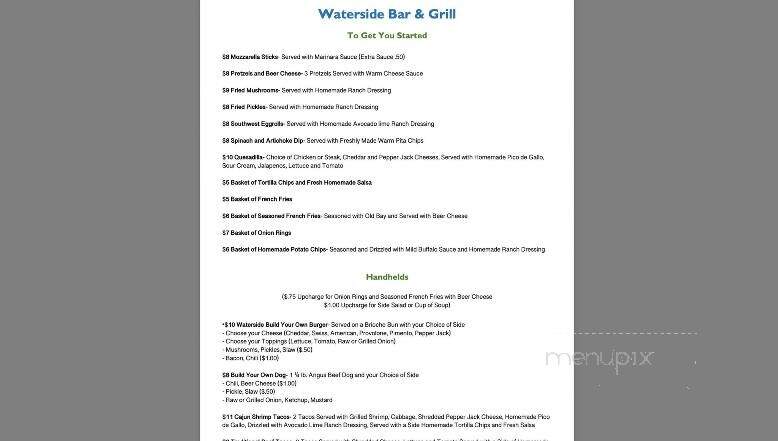 Waterside Bar & Grill - Catawba, NC