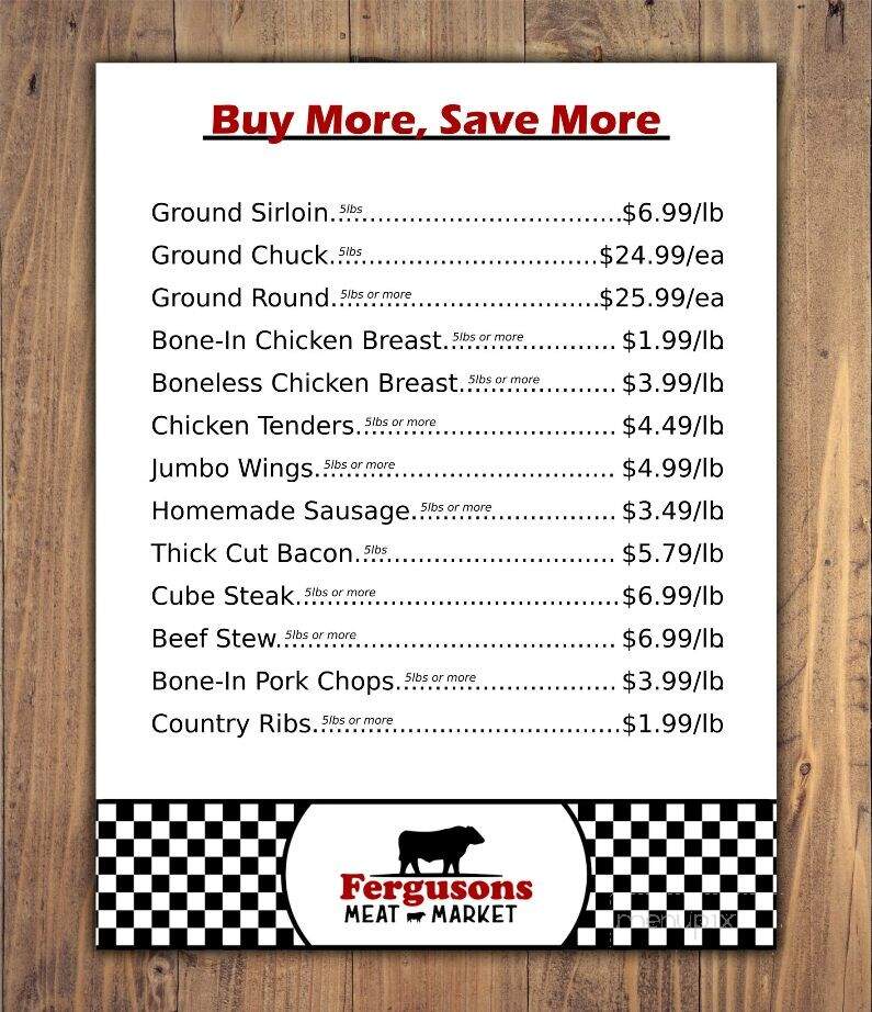 Ferguson's Meat Market - Cumming, GA