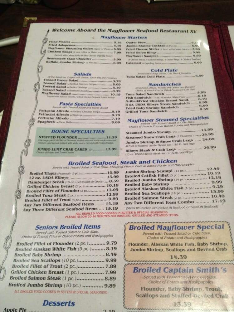 Mayflower Seafood Restaurant - Rocky Mount, NC