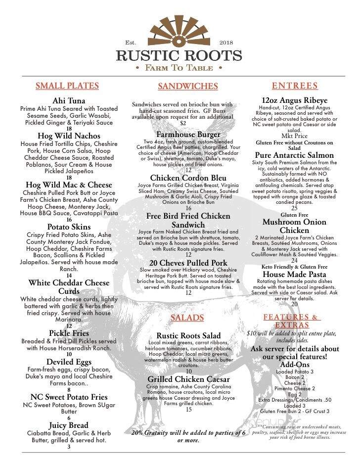 Rustic Roots - Bunn, NC