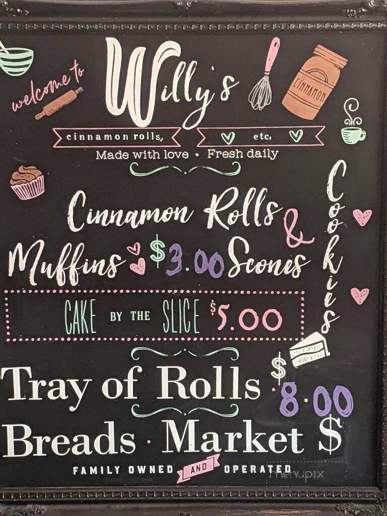 Willy's Cinnamon Rolls - Pittsboro, NC