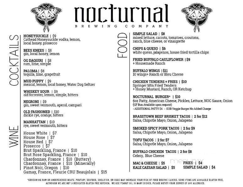 Nocturnal Brewing Company - Hayesville, NC