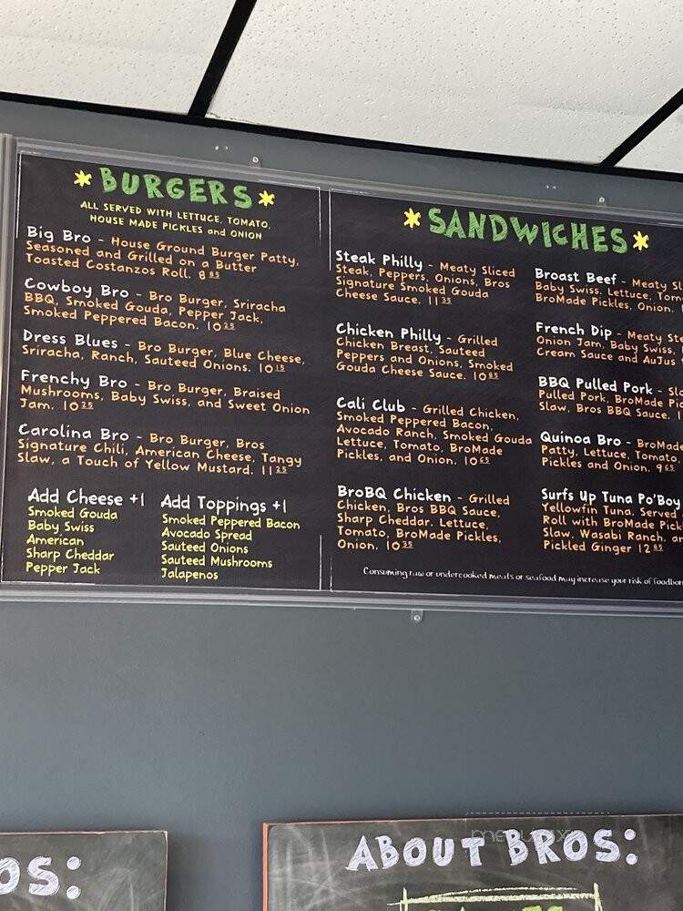 Bros Sandwich Shack - Avon, NC