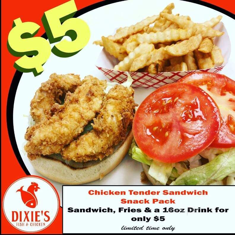 Dixie's Fish & Chicken - Troutman, NC