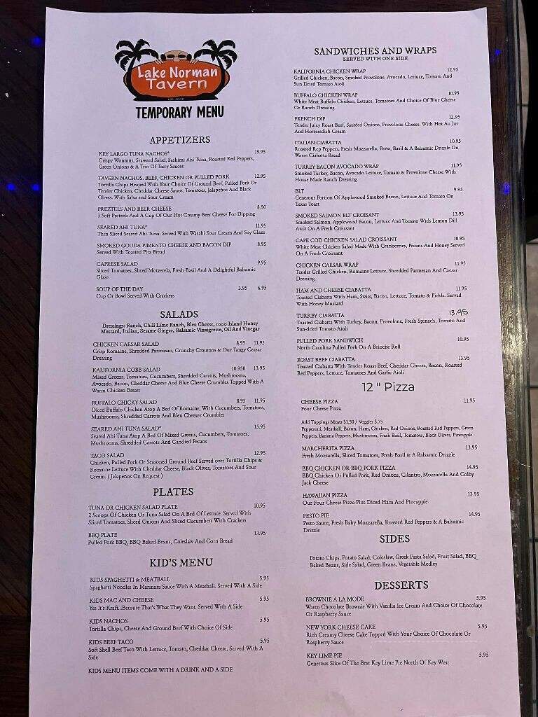 Lake Norman Tavern - Mooresville, NC