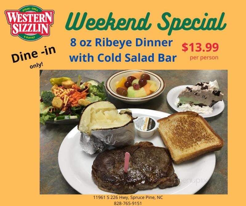 Western Sizzlin Steak & More - Spruce Pine, NC