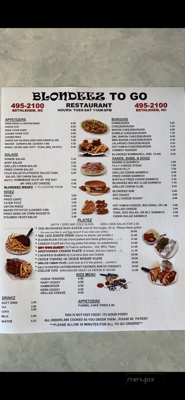 Blondeez Restaurant - Hickory, NC