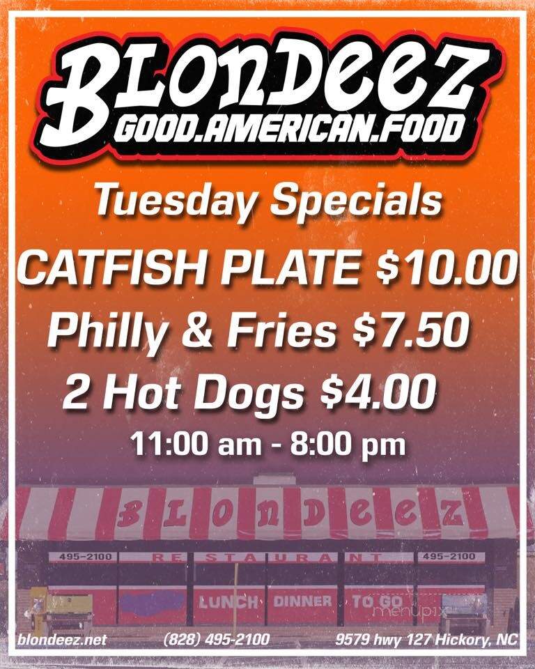 Blondeez Restaurant - Hickory, NC