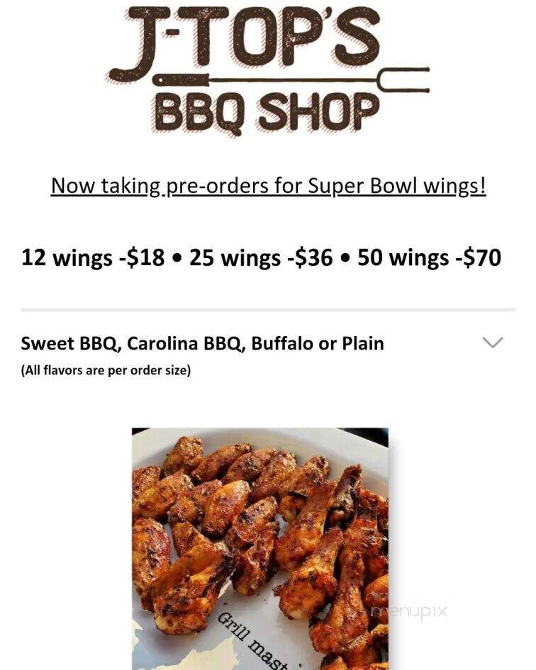 J-Top's BBQ Shop - Clayton, NC