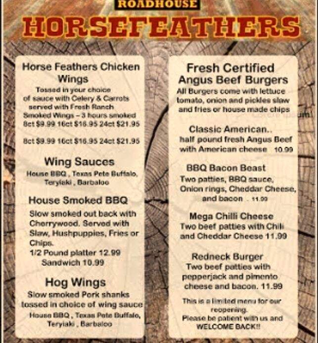 Horsefeathers Roadhouse - Sherrills Ford, NC