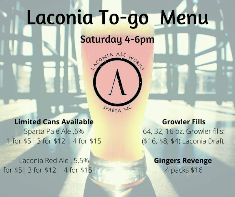 Laconia Ale Works - Sparta, NC