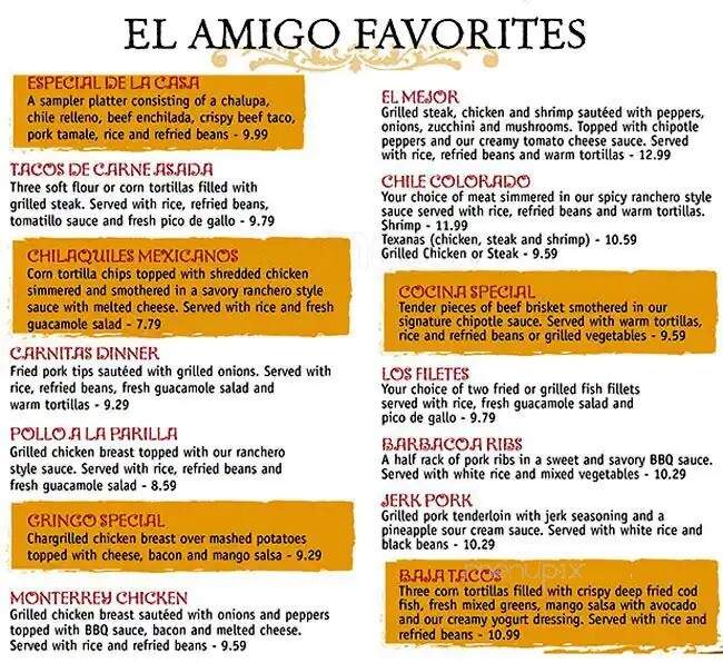 El Amigo Mexican Restaurant - Kannapolis, NC