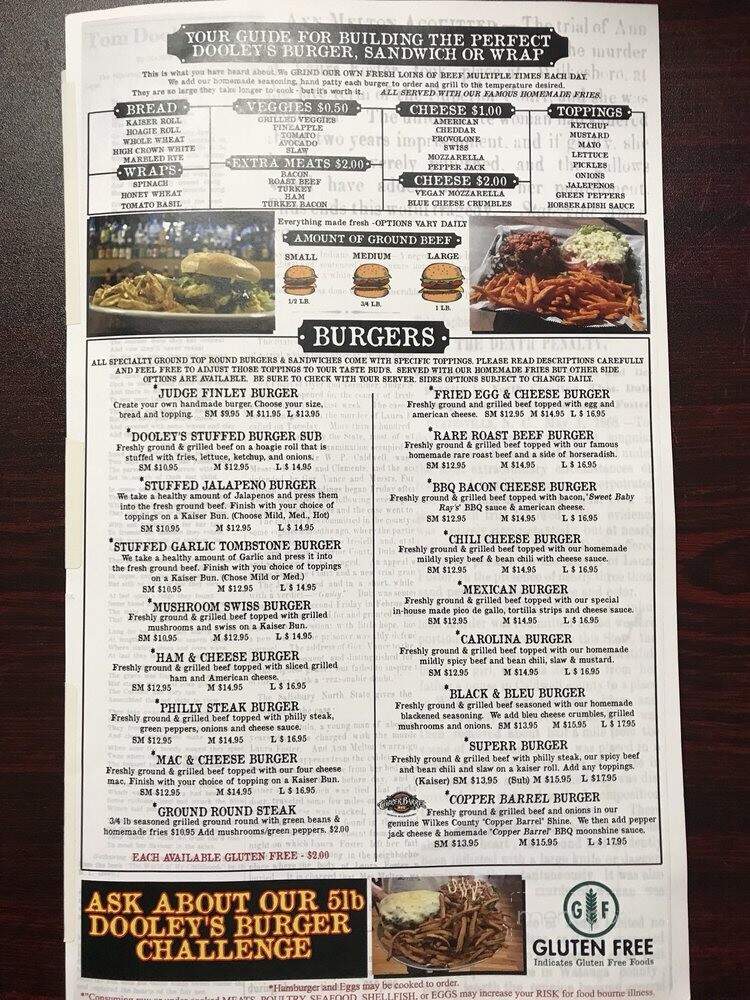 Dooley's Tavern & Grill - Wilkesboro, NC