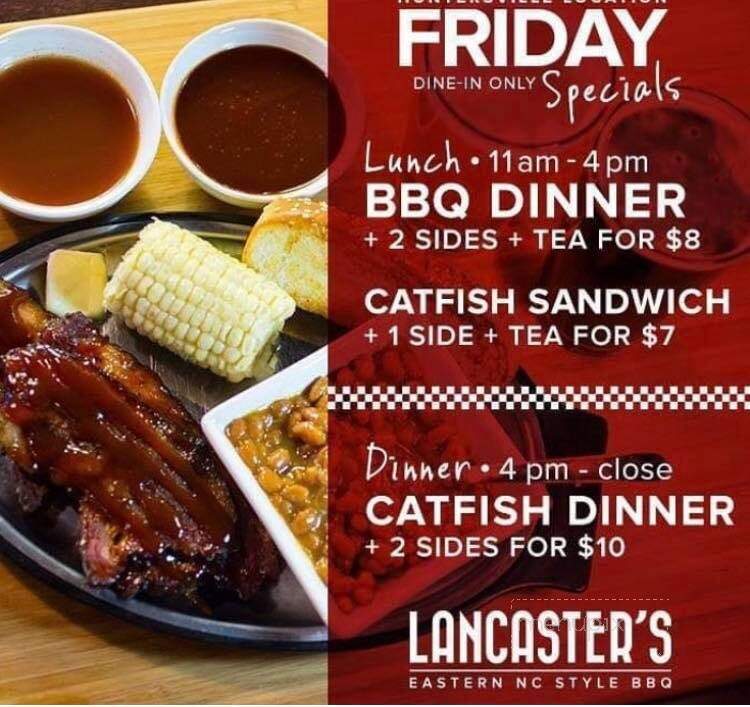 Lancaster's Bbq & Wings - Mooresville, NC